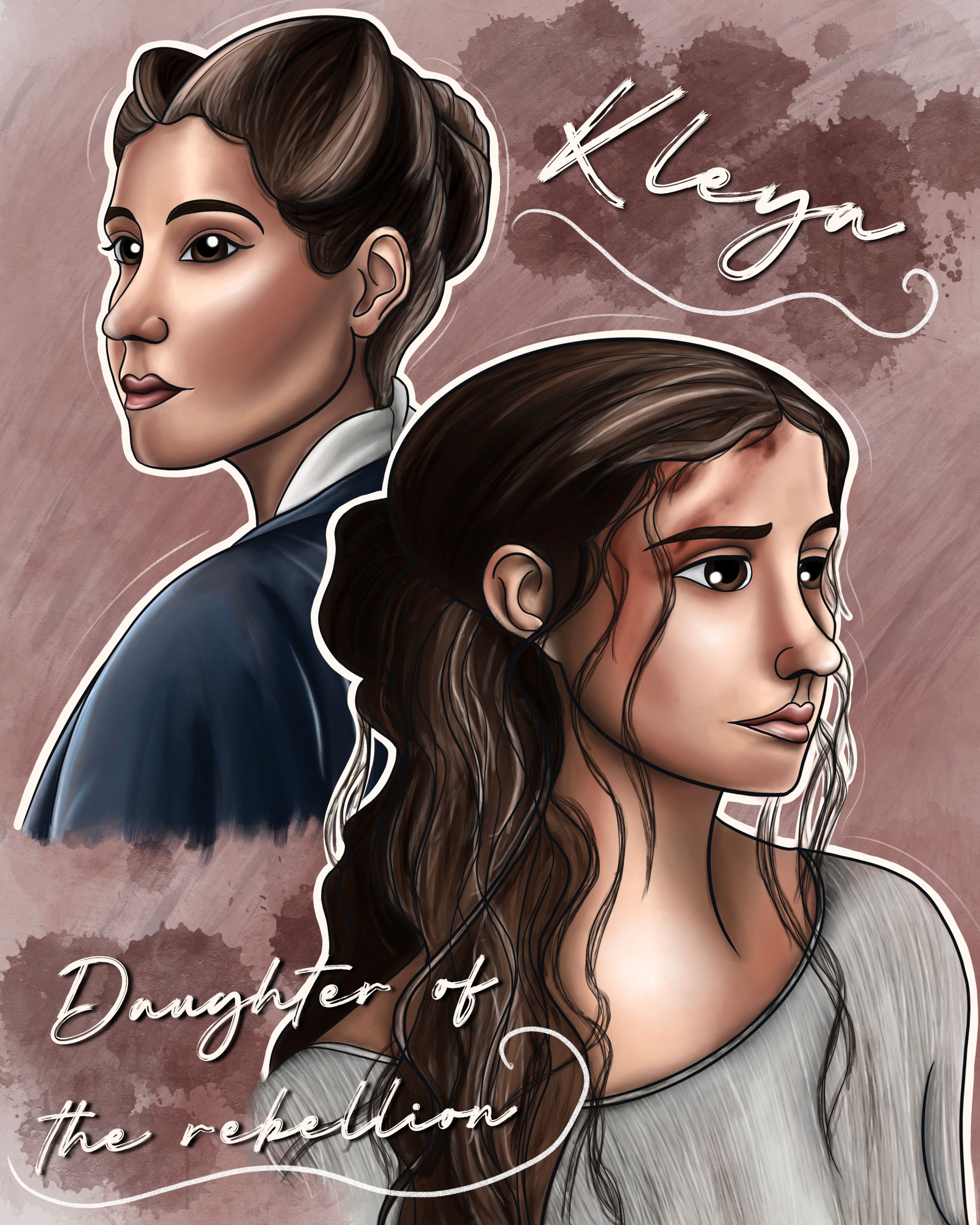Kleya daughter of the rebellion 8x10 print
