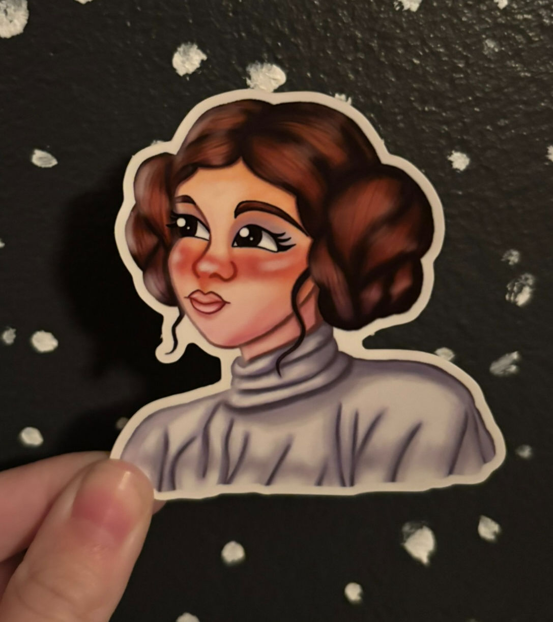 Princess Leia sticker