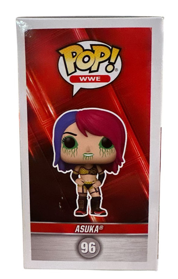 Thumbnail: Asuka Signed WWE Funko Pop #96 Beckett Certified with box wrinkle