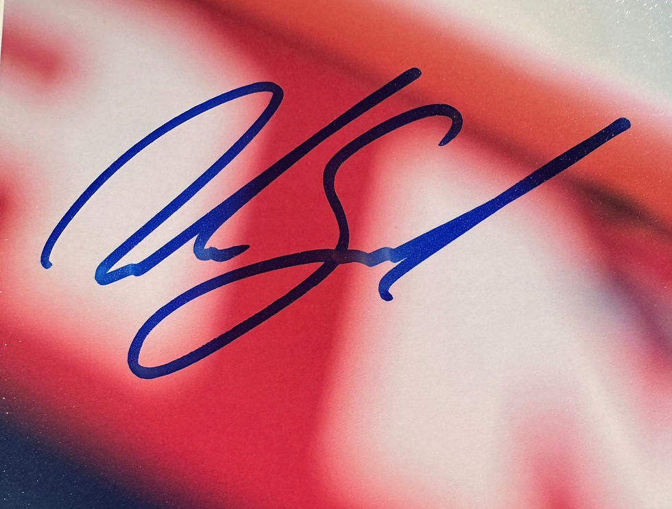 Thumbnail: William Sawalich Signed 11x14 NASCAR Photo (PA)