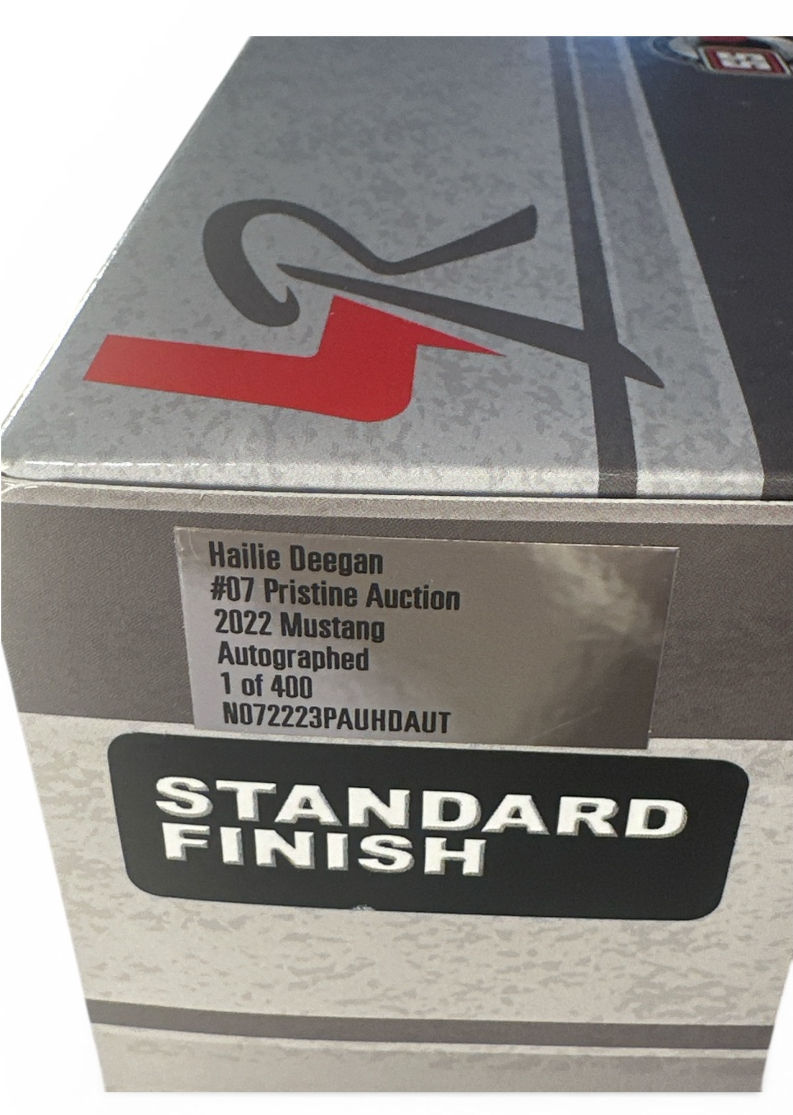 Thumbnail: Hailie Deegan Signed 2022 Mustang #07 1:24 Diecast PA Auto 1/400