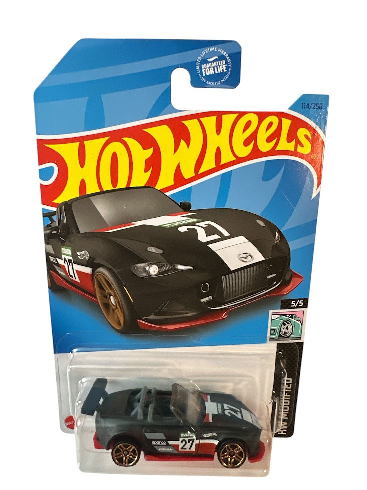 Thumbnail: Hot Wheels '15 Mazda MX-5 Miata 114/250 HW Modified 5/5 top view