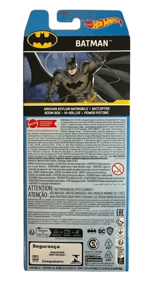 Thumbnail: Hot Wheels DC Batman Character Cars 5-Pack 1:64 scale superhero set