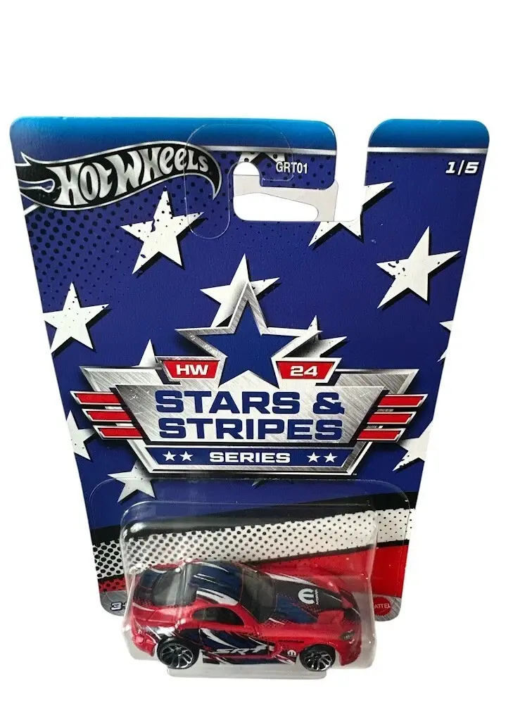 Thumbnail: Hot Wheels 2024 Stars and Stripes Full 1:64 Diecast Set – USA Edition