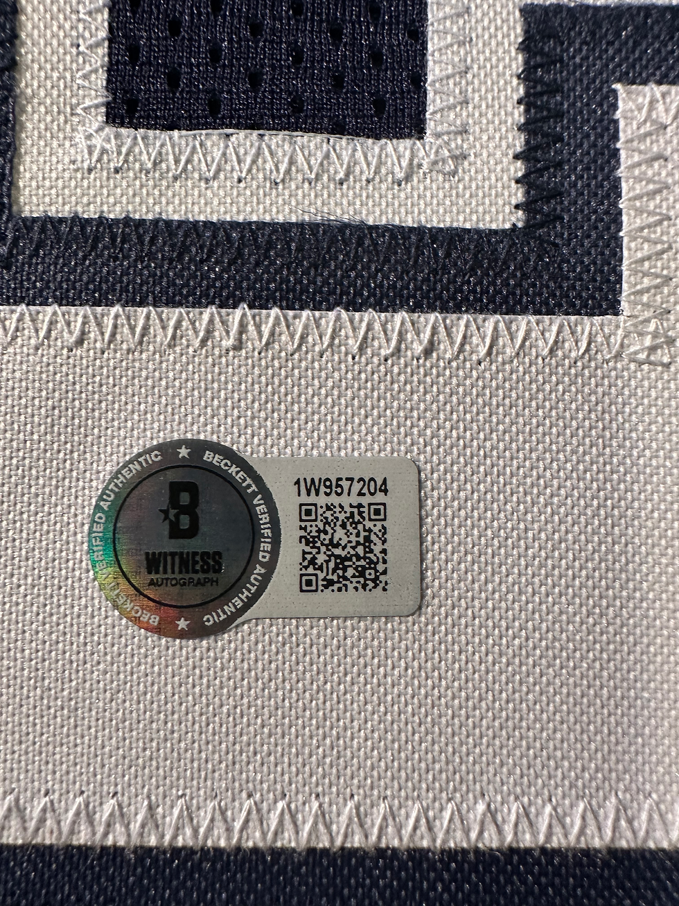 Thumbnail: Cowboys Emmitt Smith Signed Custom Cowboys Jersey (Beckett, Size XL)