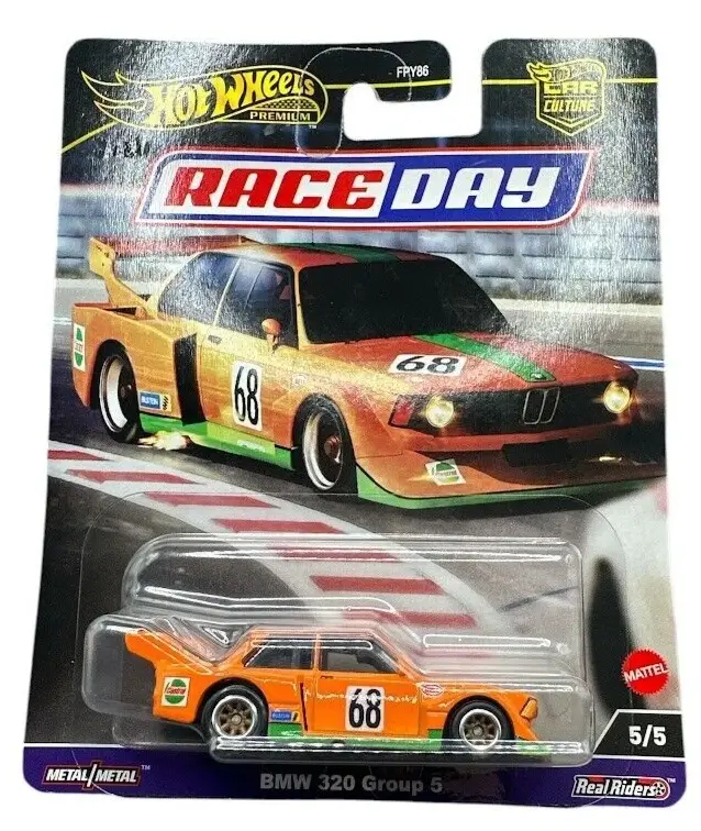 2024 Hot Wheels BMW 320 Group 5 Race Day Real Riders 5/5