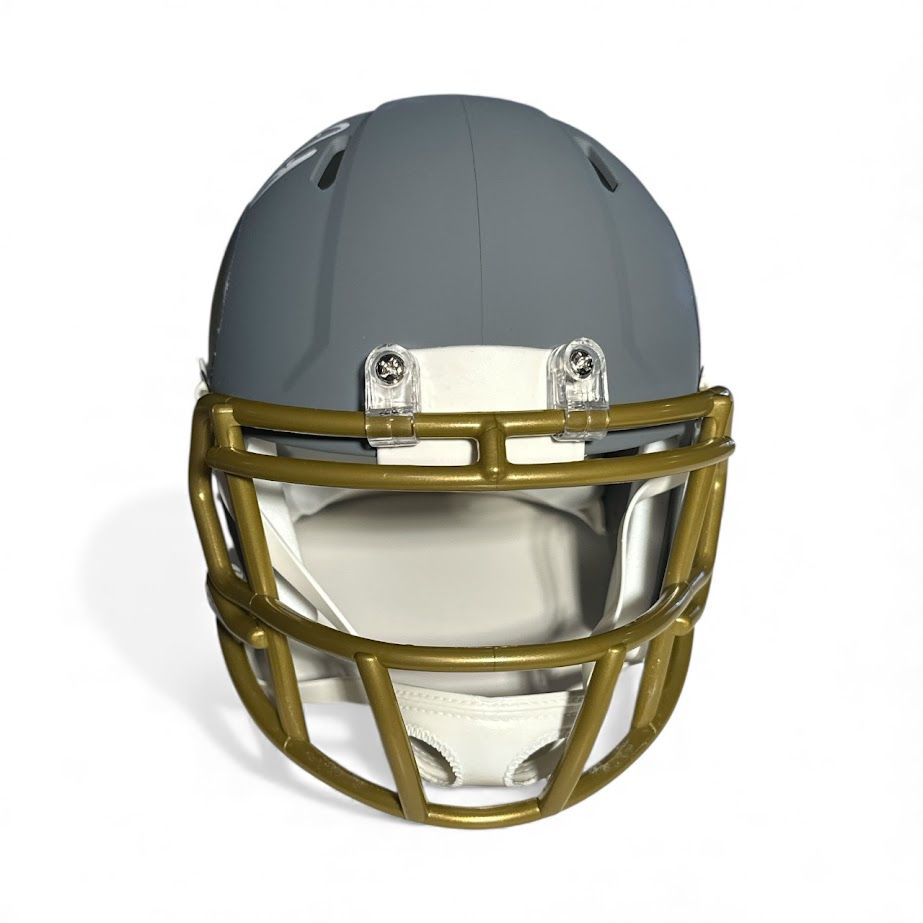 Thumbnail: Aaron Jones Signed Vikings Mini Helmet Slate Alt Speed (Beckett)