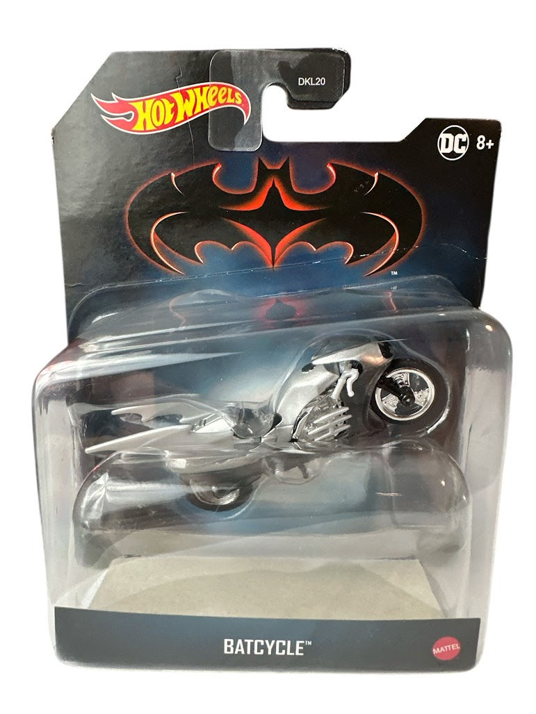 Hot Wheels Batcycle 1:50 scale Batman motorcycle diecast