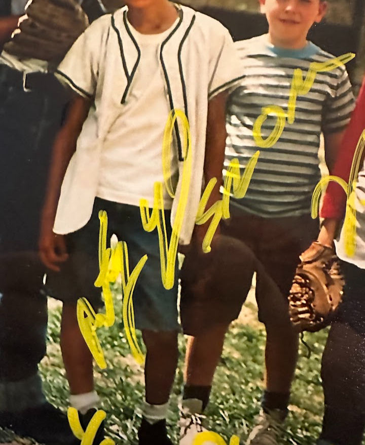 Thumbnail: The Sandlot Cast Signed Framed 11x14 Photo w/ 6 Autos & Inscription Beckett