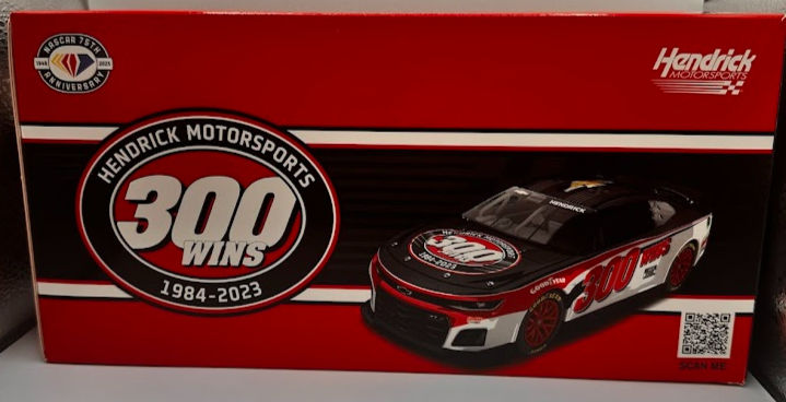 Thumbnail: Jeff Gordon signed Hendrick 300 1:24 NASCAR diecast 1 of 72 Hendrick certified