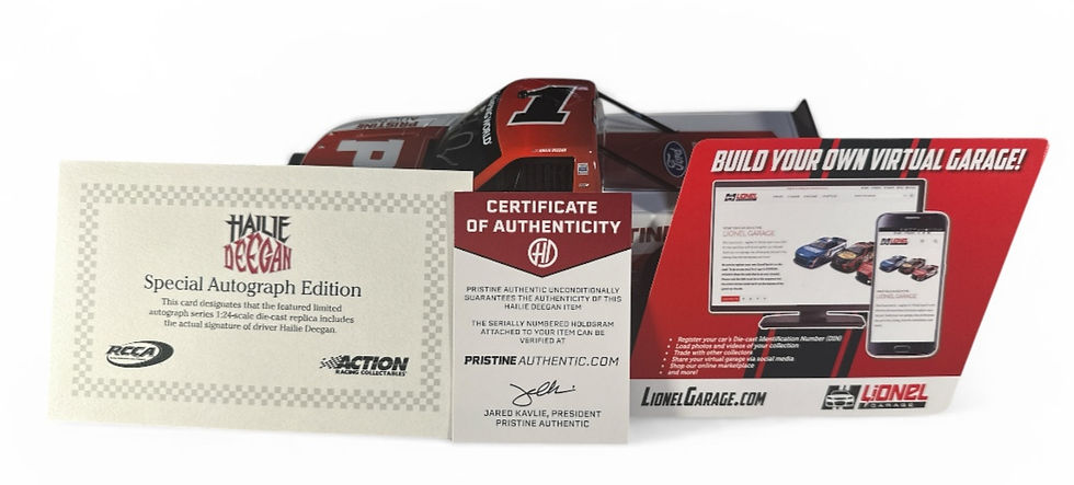 Thumbnail: Hailie Deegan Signed 2022 F150 #1 Pristine Auction 1:24 Diecast PA