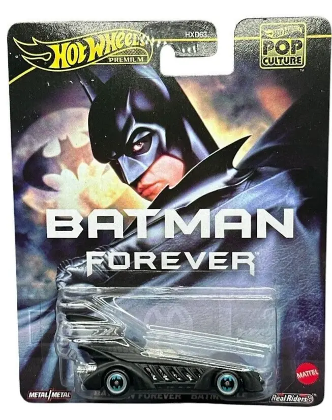 2024 Hot Wheels Batman Forever Batmobile Pop Culture 1:64