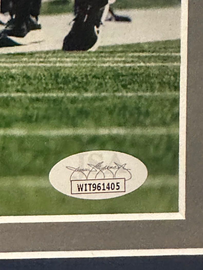 Thumbnail: CeeDee Lamb Signed Framed Dallas Cowboys 8x10 Photo (JSA)