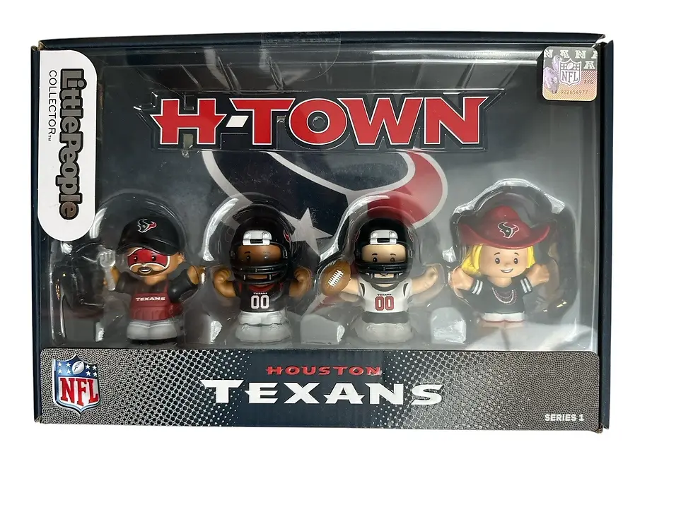 Houston Texans Little People Collector Set H-TOWN