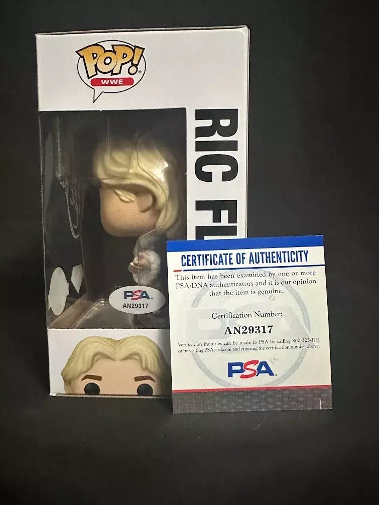 Ric Flair Signed Funko Pop!