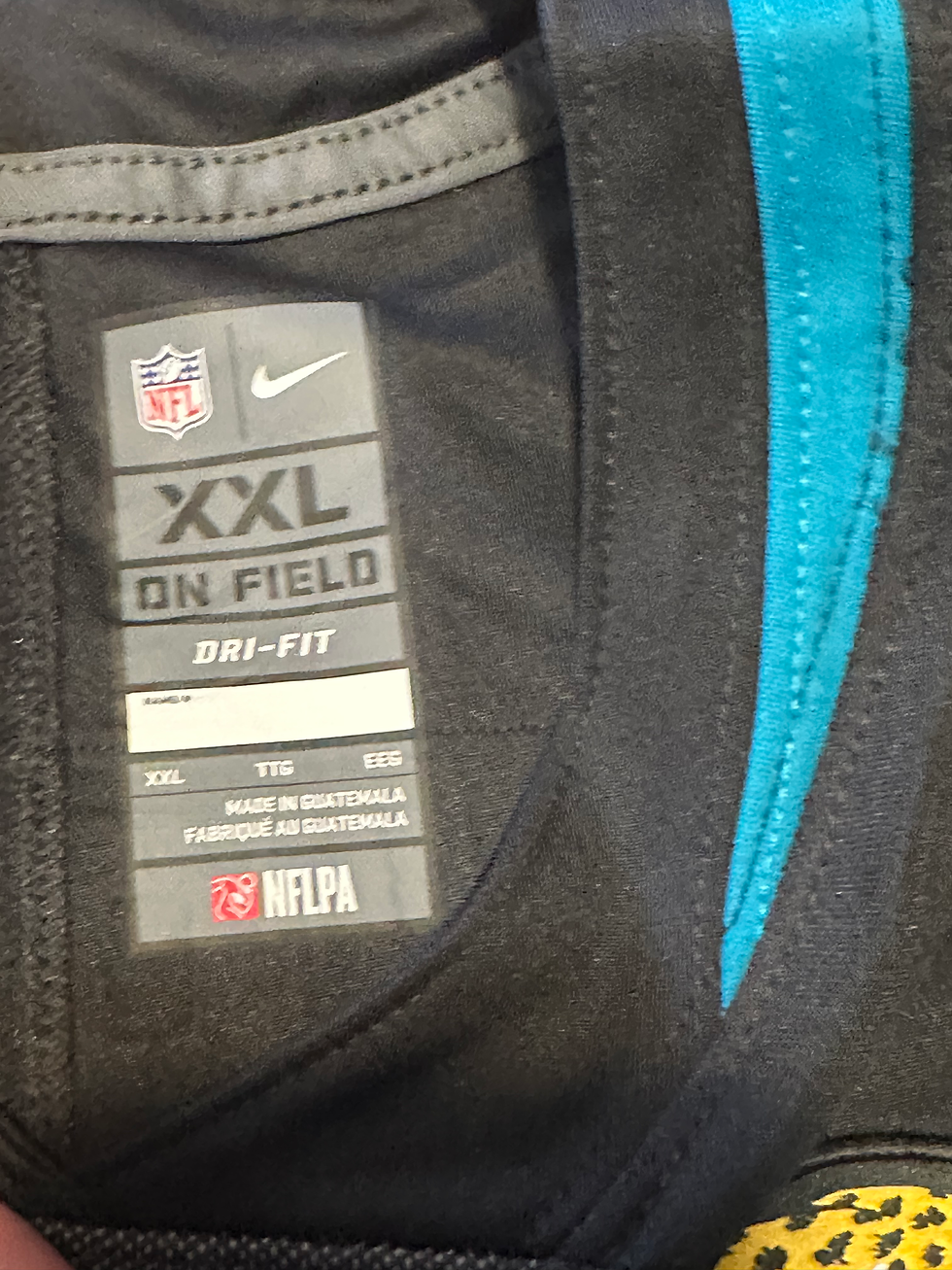 Thumbnail: Jaguars Trevor Lawrence Signed Nike On Field Authentic Jersey (Fanatics)