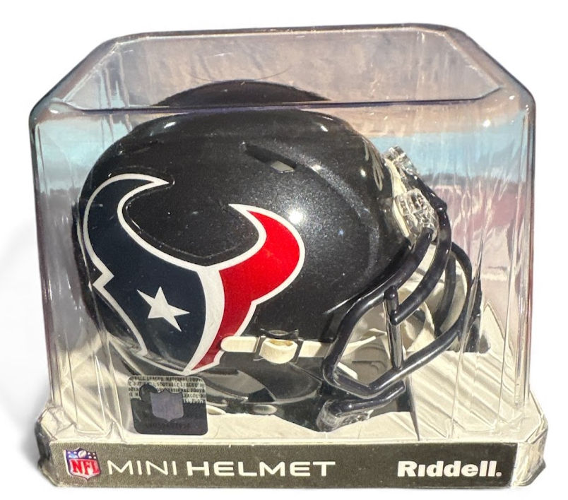 Thumbnail: Joe Mixon Signed Houston Texans Speed Mini Helmet (PIA)