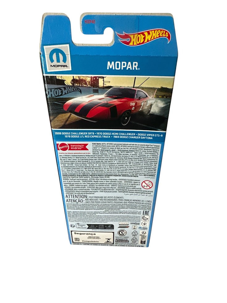 Thumbnail: Hot Wheels Mopar 5-Car Pack – Dodge Muscle Diecast Set with Challenger, Viper, Daytona