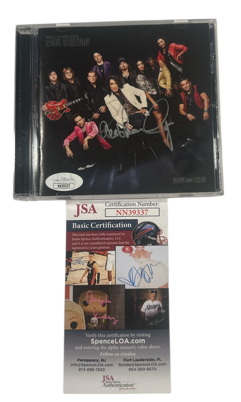 Thumbnail: Paul Stanley Signed Soul Station CD Booklet JSA
