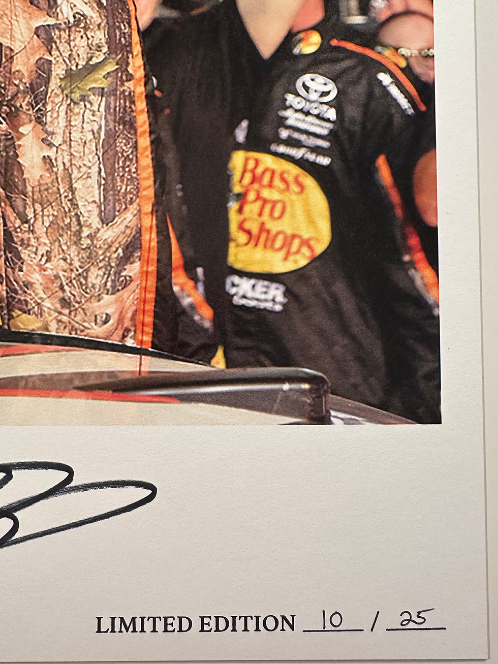 Thumbnail: Martin Truex Jr Signed 2017 NASCAR Champion LE 12x18 Print /25 (PA)