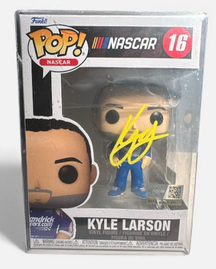 Thumbnail: Kyle Larson Signed NASCAR Funko Pop #16 – (PA)