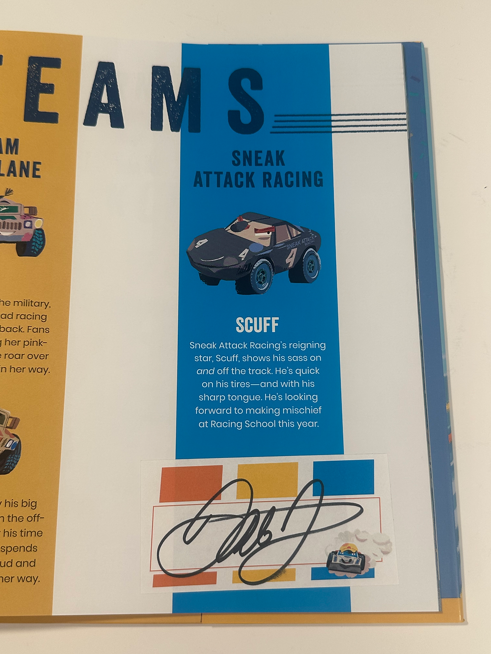 Thumbnail: Signed Buster Gets Back on Track Hardcover Book