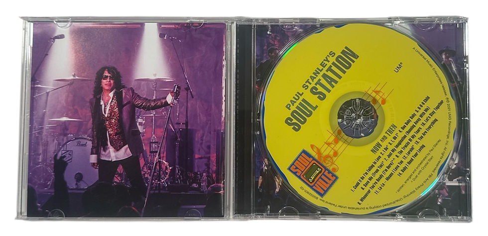 Thumbnail: Paul Stanley Signed Soul Station CD Booklet JSA