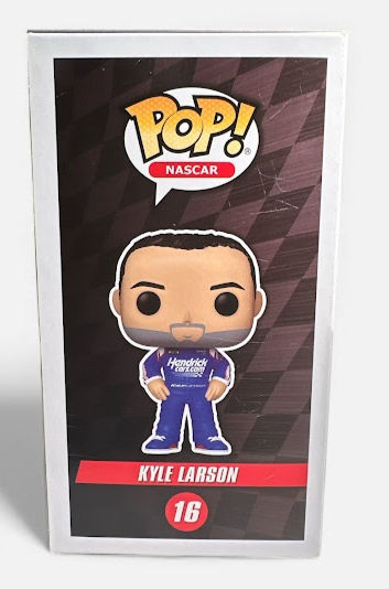 Thumbnail: Kyle Larson Signed NASCAR Funko Pop #16 – (PA)