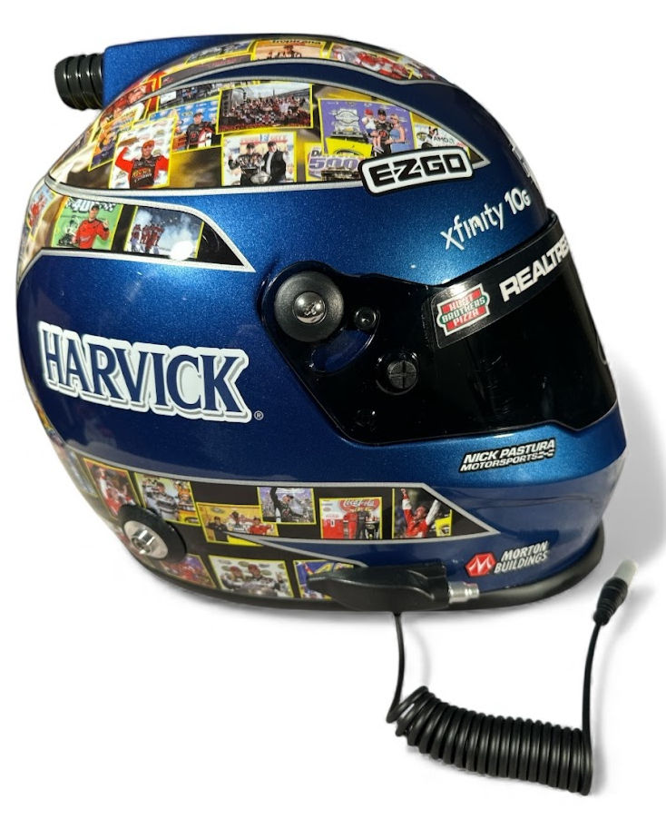 Thumbnail: Kevin Harvick Signed NASCAR “4EVER” Busch Light Full-Size Replica Helmet (PA)
