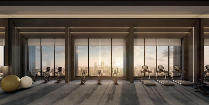 Sky Gym with Panoramic view of KL City view