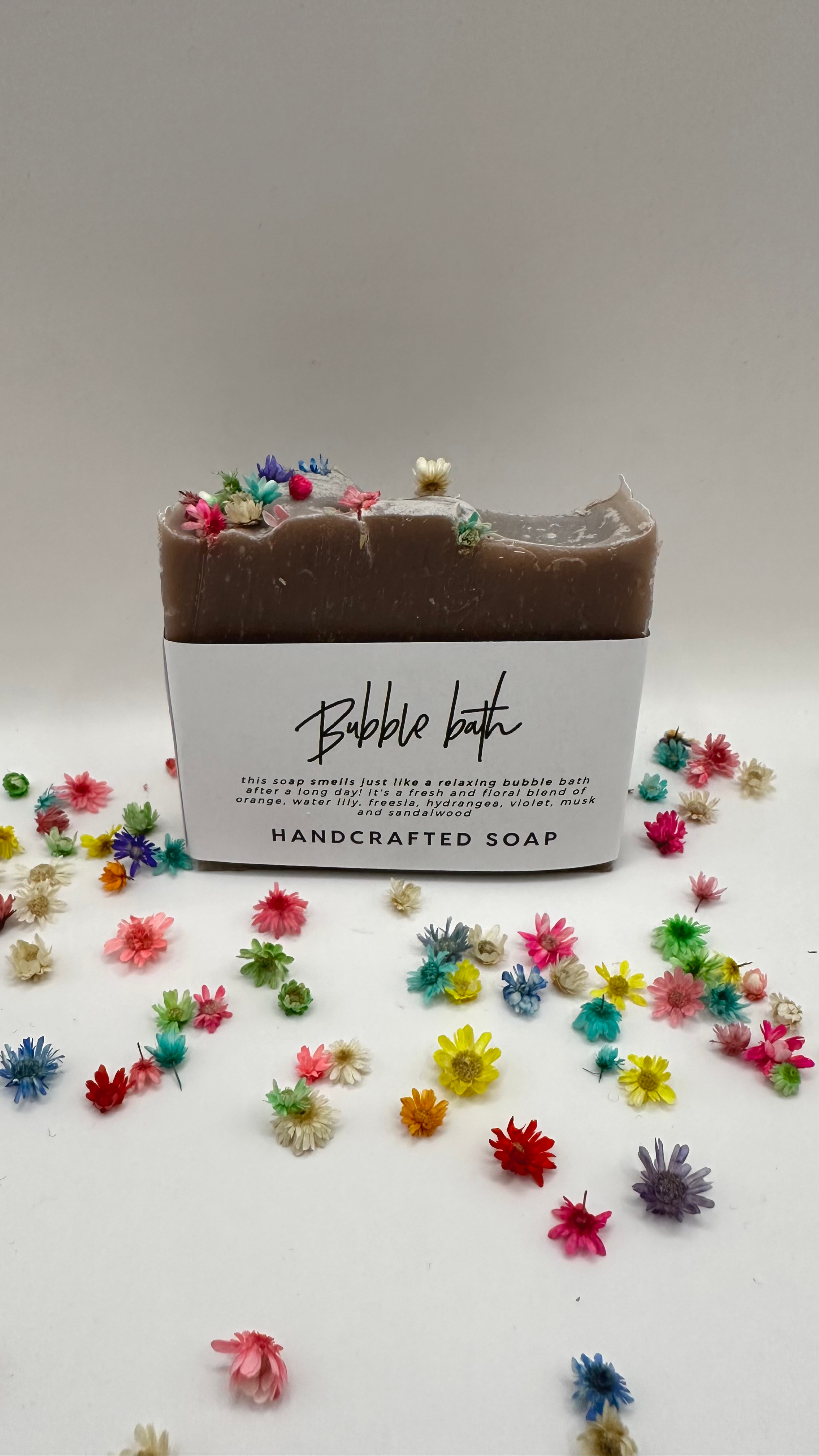 Bubble bath soap
