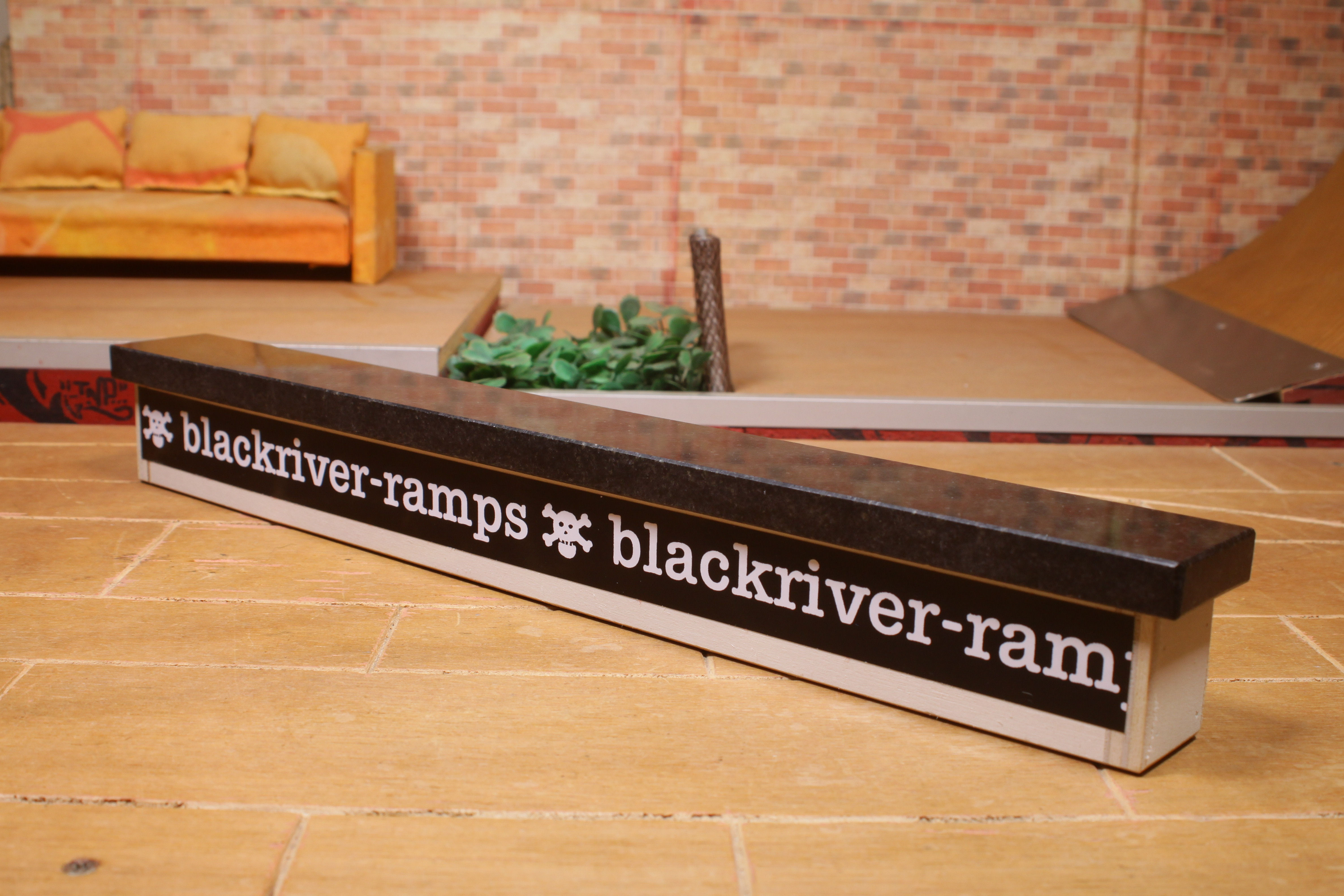 Blackriver Ramps Marble Ledge Add On (Square Rail)