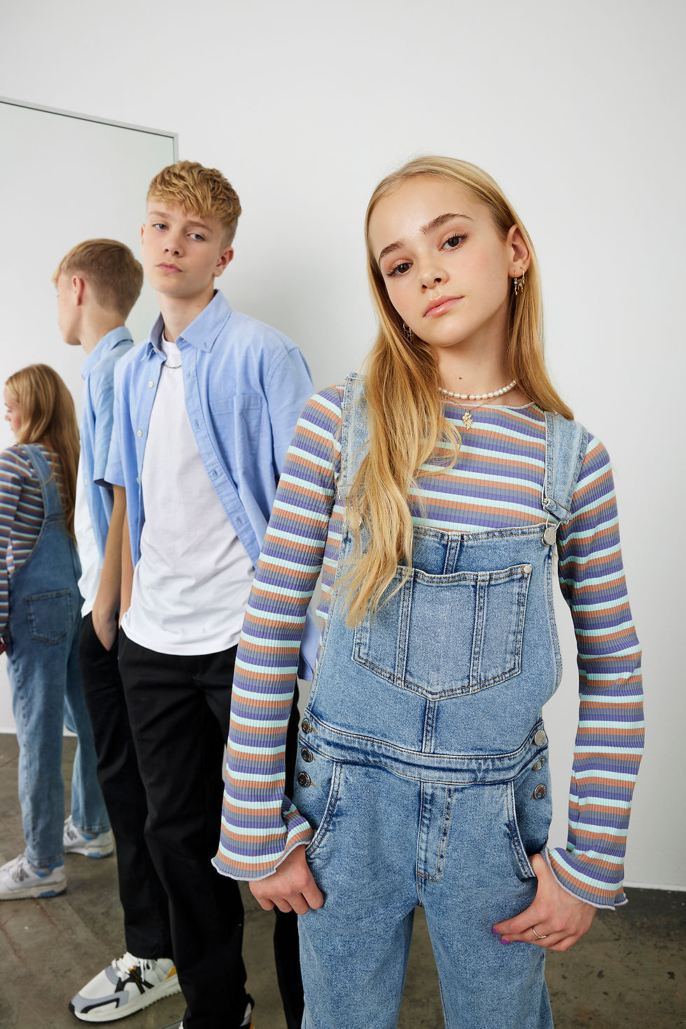 Miniaturebillede: Denim overall / 7230262 - Light blue used