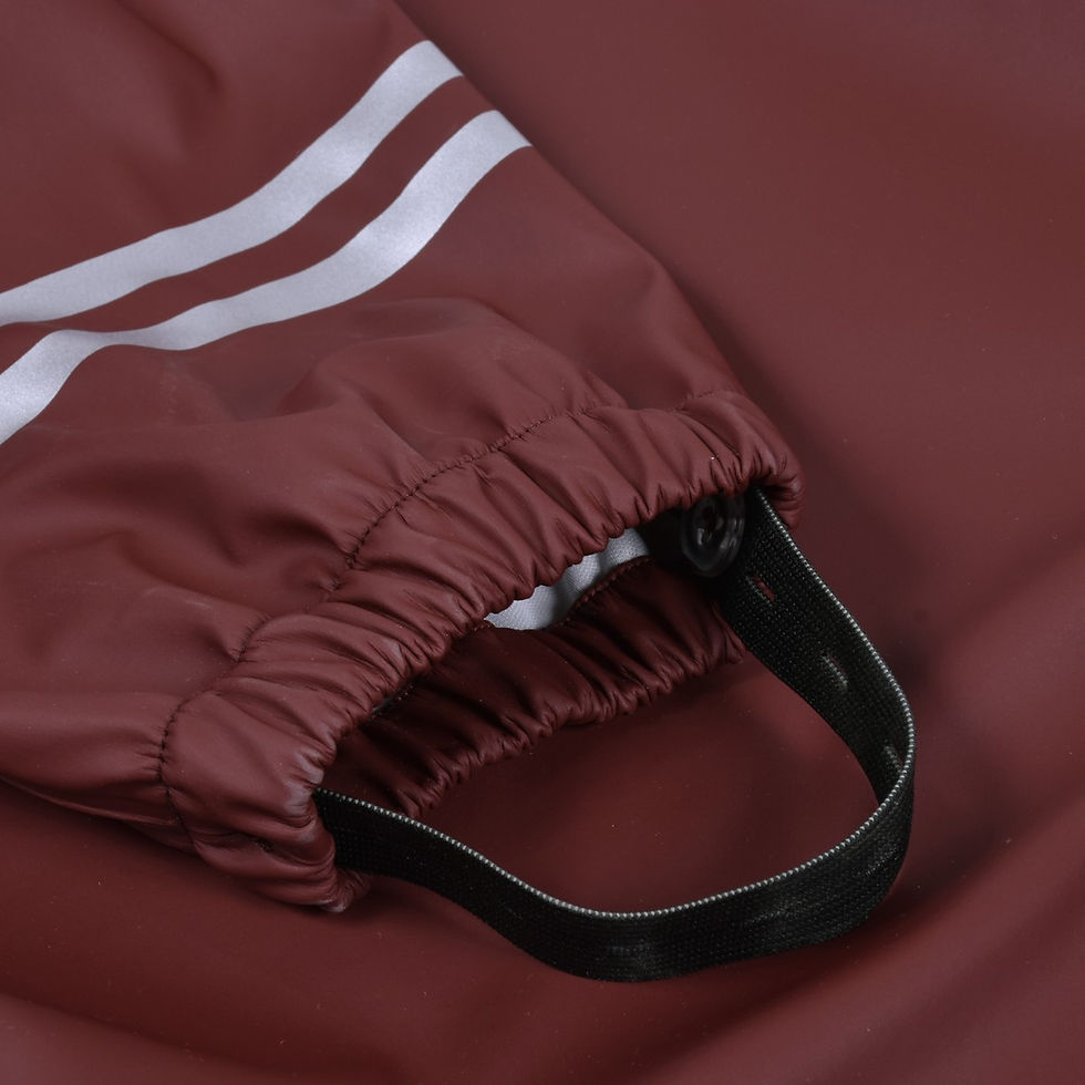 Miniaturebillede: Mikk-Line Regntøj – PU – Andorra / Bordeaux Rød