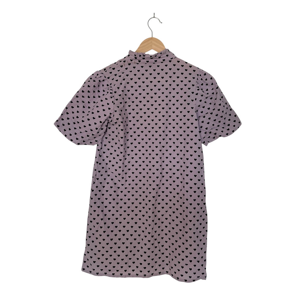 Miniaturebillede: LMDT - bluse/kjole eller skjorte - pige - lilla