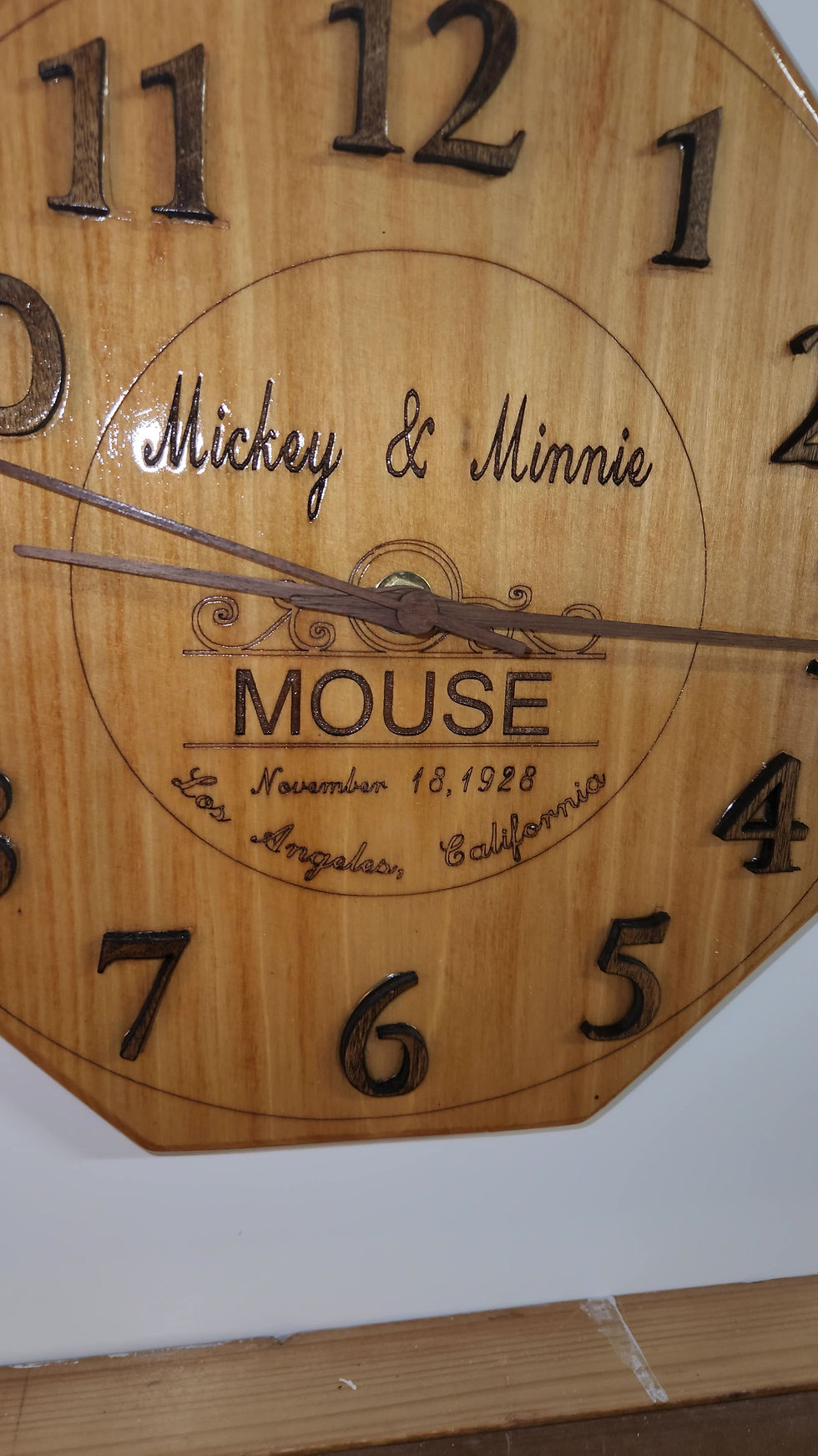 Thumbnail: Personalized Commemorative Wedding Clock