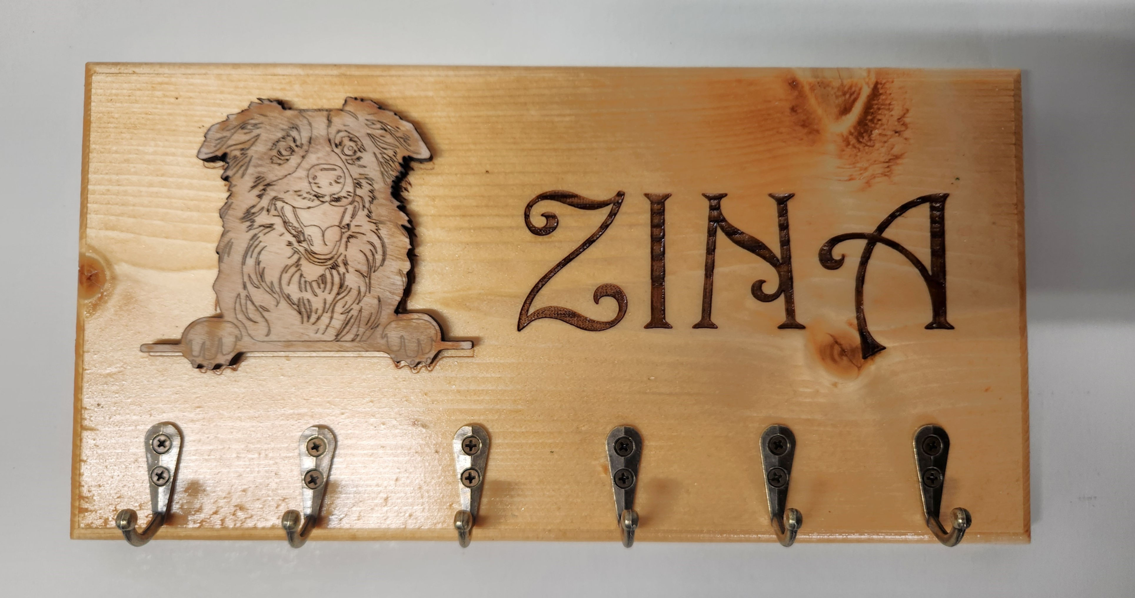 Personalized Dog key Hanger