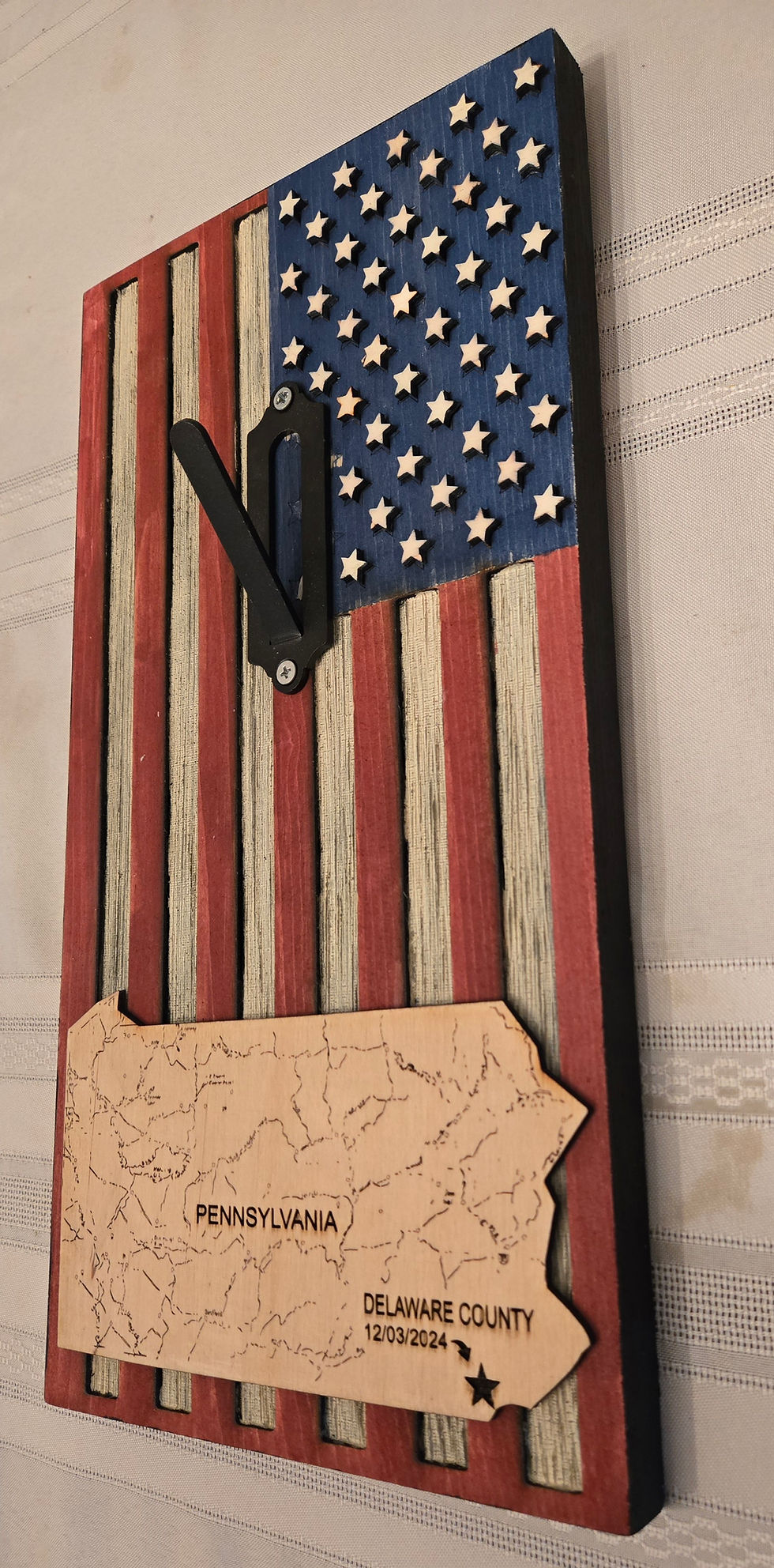 Thumbnail: Custom Deer Antler Plaque