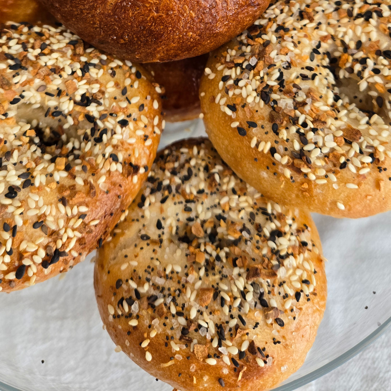 Sourdough Everything Bagels