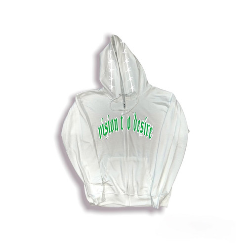 Logo Zipup(White) | VisionToDesire