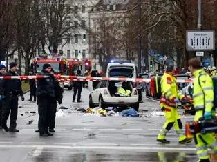 Munich, une voiture fonce dans la foule : au moins une vingtaine de blessés