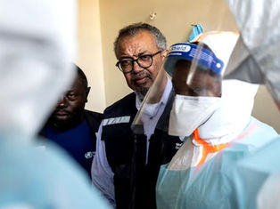 Le directeur de l’OMS a inauguré un centre de traitement de l’Ebola à Bunia, en République Démocratique du Congo.