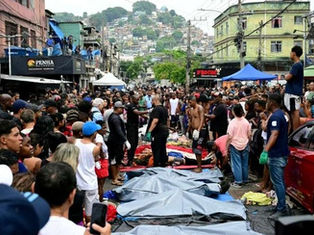 Au Brésil, une opération de police contre un gang à Rio de Janeiro a fait 119 morts.