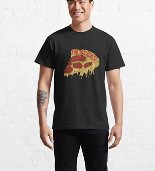 Pop punk Pizza t-shirt