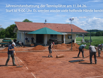 Jahresinstandsetzung am 11. April