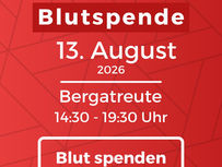 Blutspende 13.August 2026