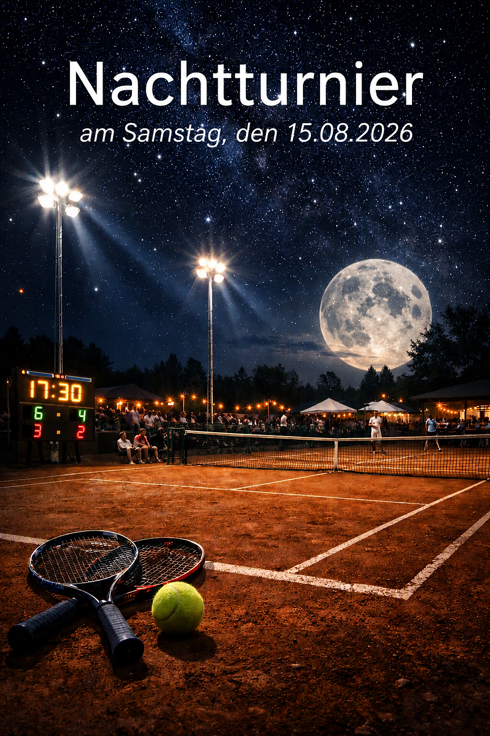Nachtturnier am Samstag, den 15.08.2026