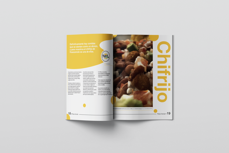 Culinary Magazine Design and Layout – Academic