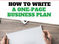 How to Write a Business Plan That Nigerian Banks and Investors Will Actually Fund