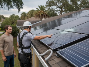 How to Handle a Solar Panel Damaged by Hail or Wind in Orlando, FL
